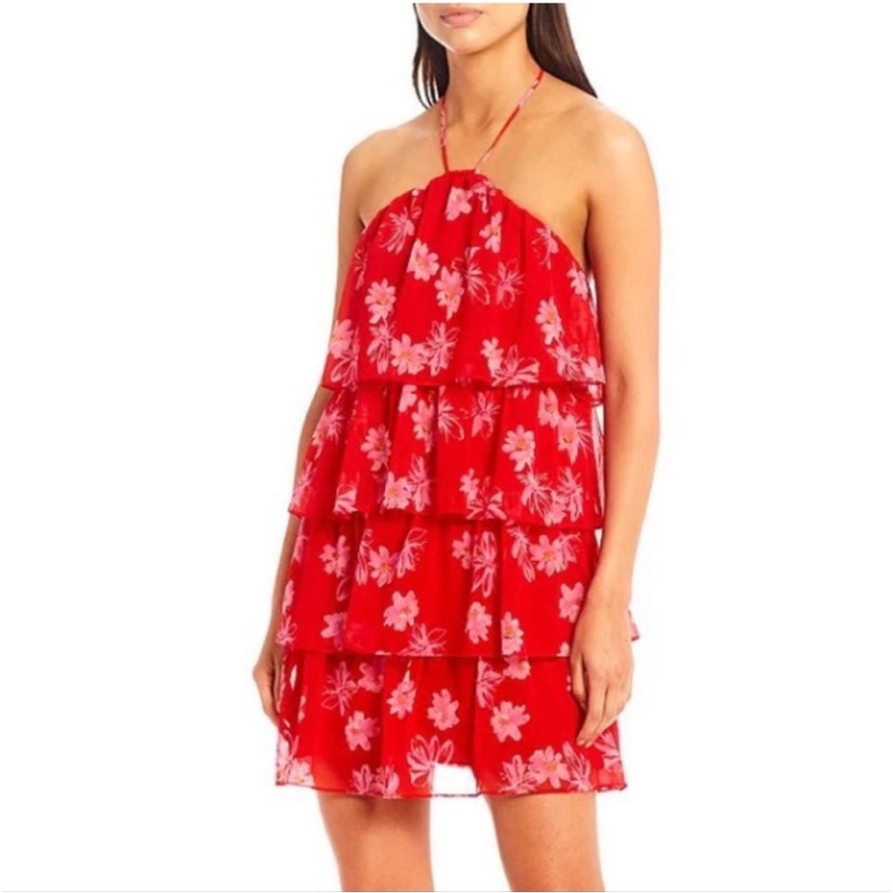 NWT Wayf Tiered Mini Dress